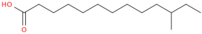Tridecanoic acid, 11 methyl 